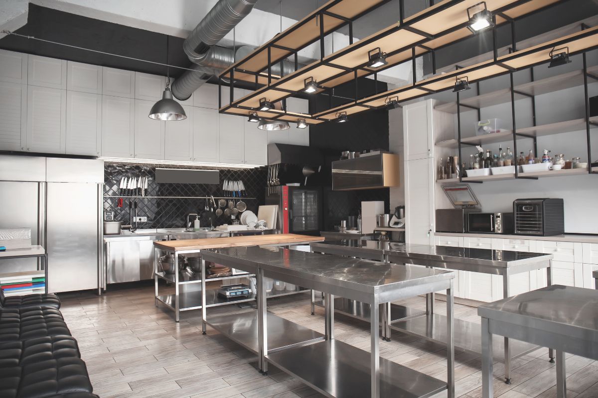 Food Prep Station in Restaurant