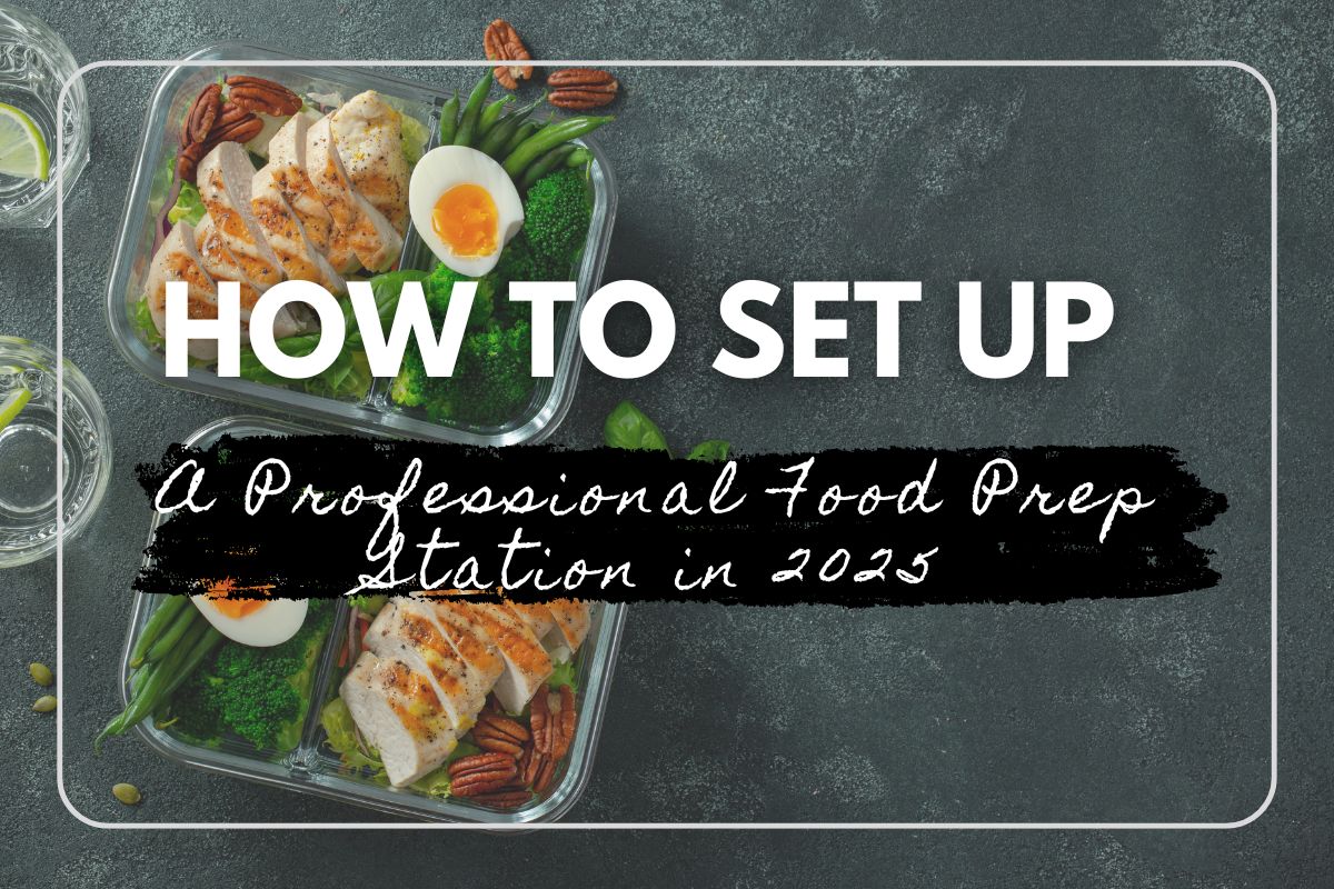 How to Set Up a Professional Food Prep Station in 2025