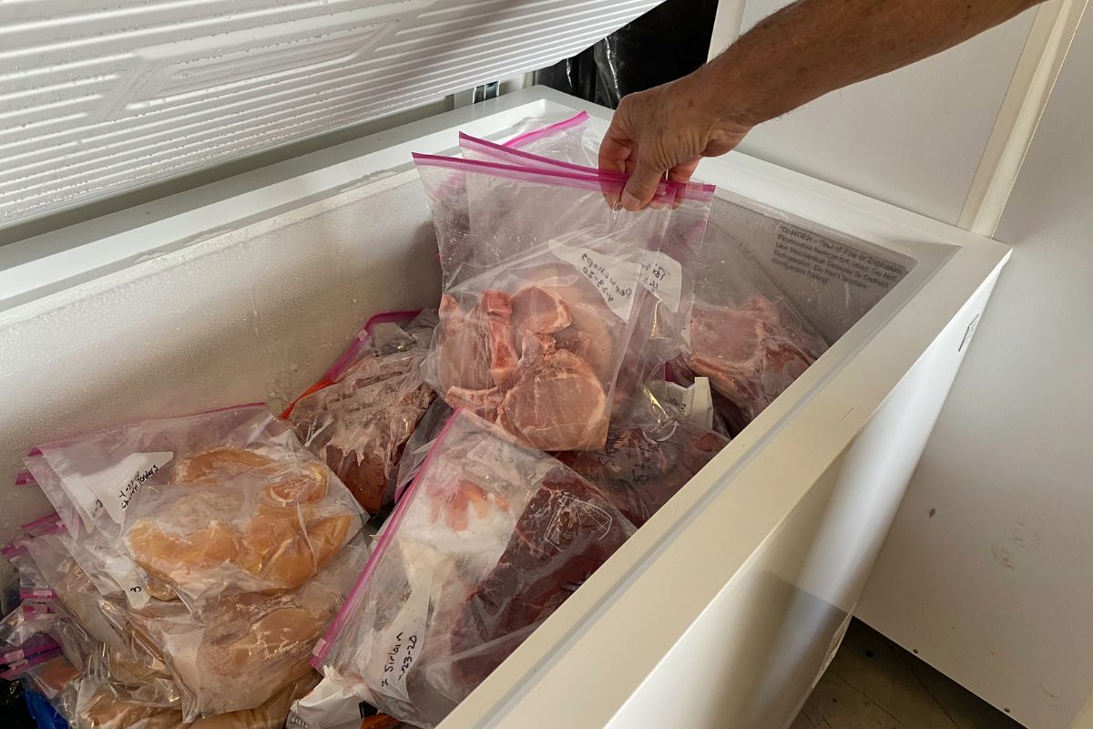 Shelving Strategy for commercial freezer