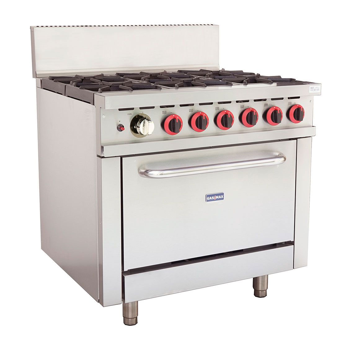 GBS6TLPG Gasmax 6 Burner With Oven Flame Failure
