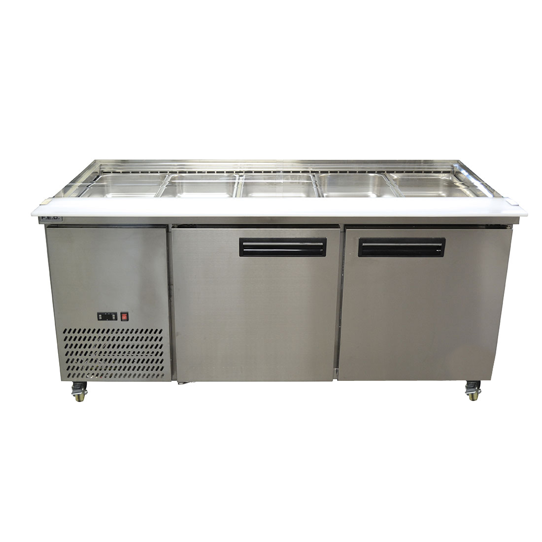 PG180FA-B Bench Station Two Door - 5Ã—1/1 GN Pans