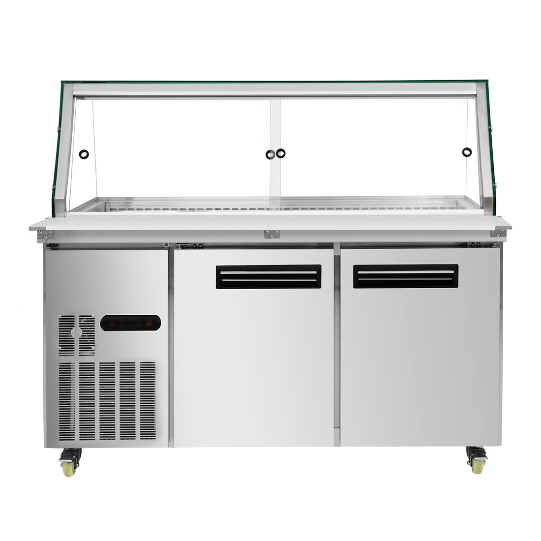 Thermaster PG150FA-XG Cold Salad & Noodle Bar 4x1/1 GN Pans