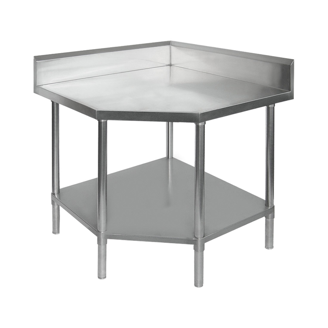 Modular Systems 0900-6-WBCB/H Corner Workbench with 100mm Splashback