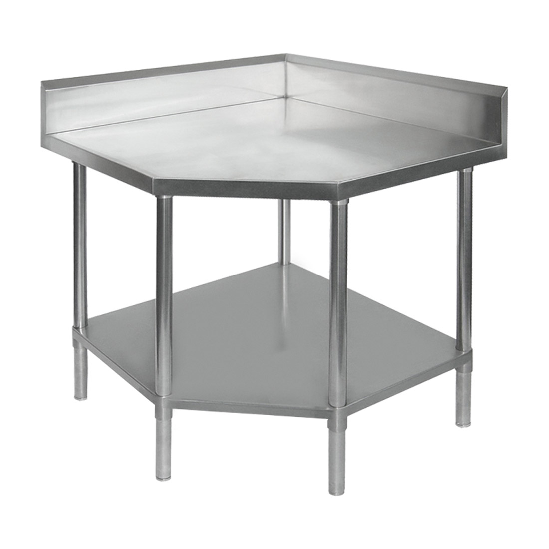 Modular Systems 0900-7-WBCB/H Corner Workbench with 100mm Splashback