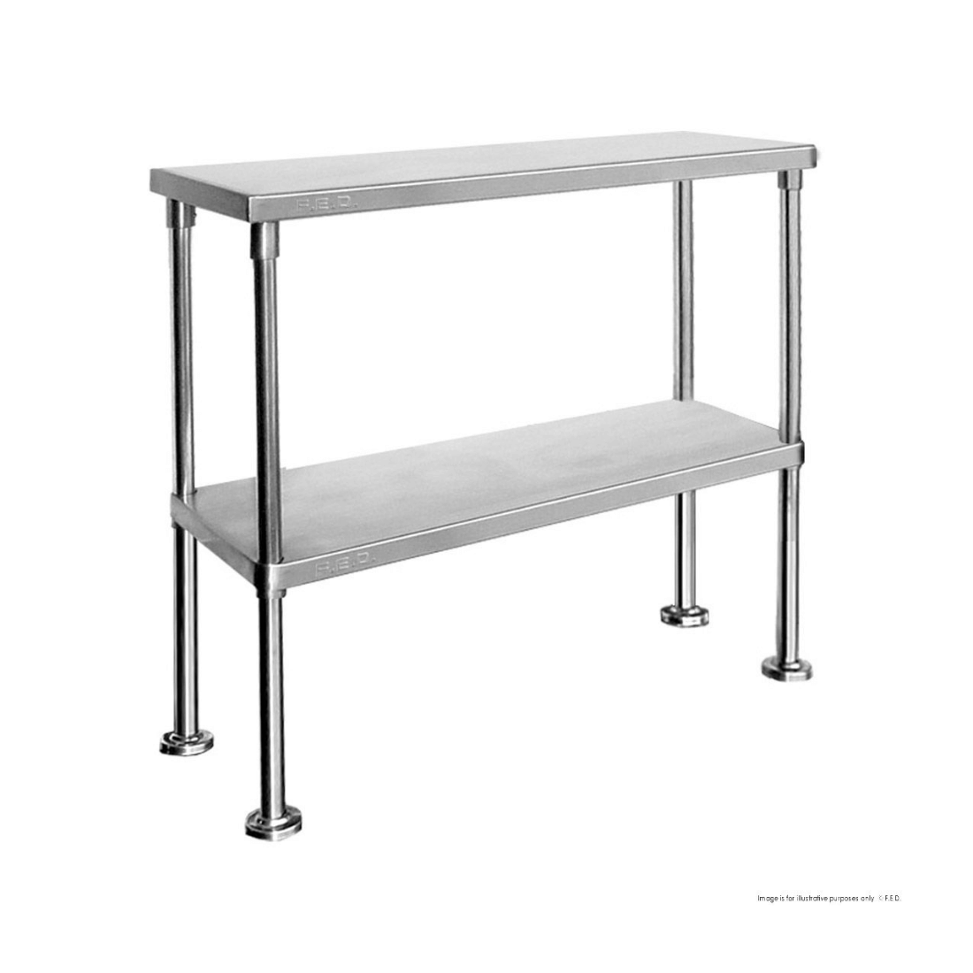 Modular Systems WBO2-1500-400 Double Tier 400mm Deep Workbench Overshelf 750mm High