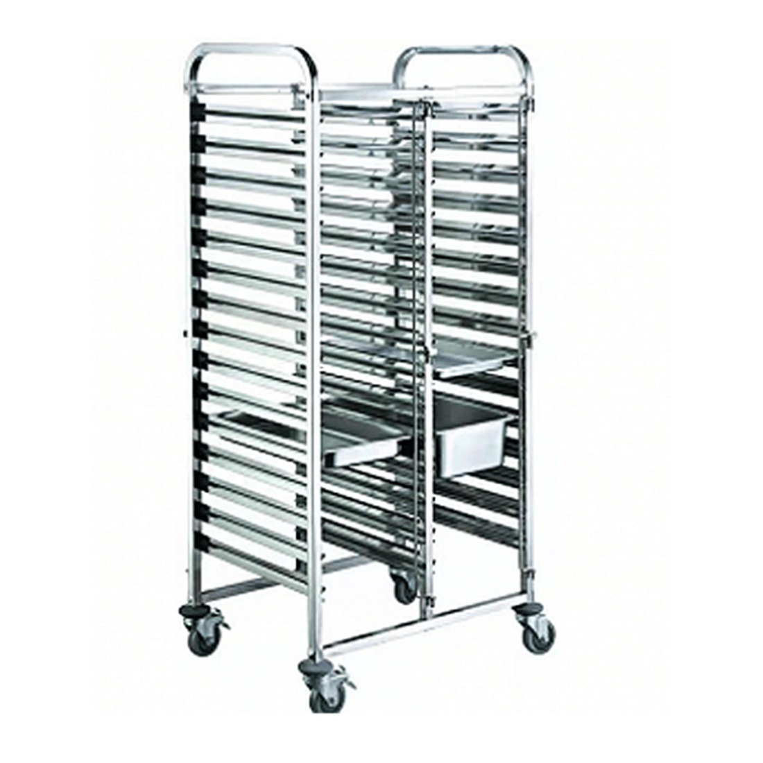 Modular Systems 404090 Modular System Gastronorm pan trolley 32 Pan
