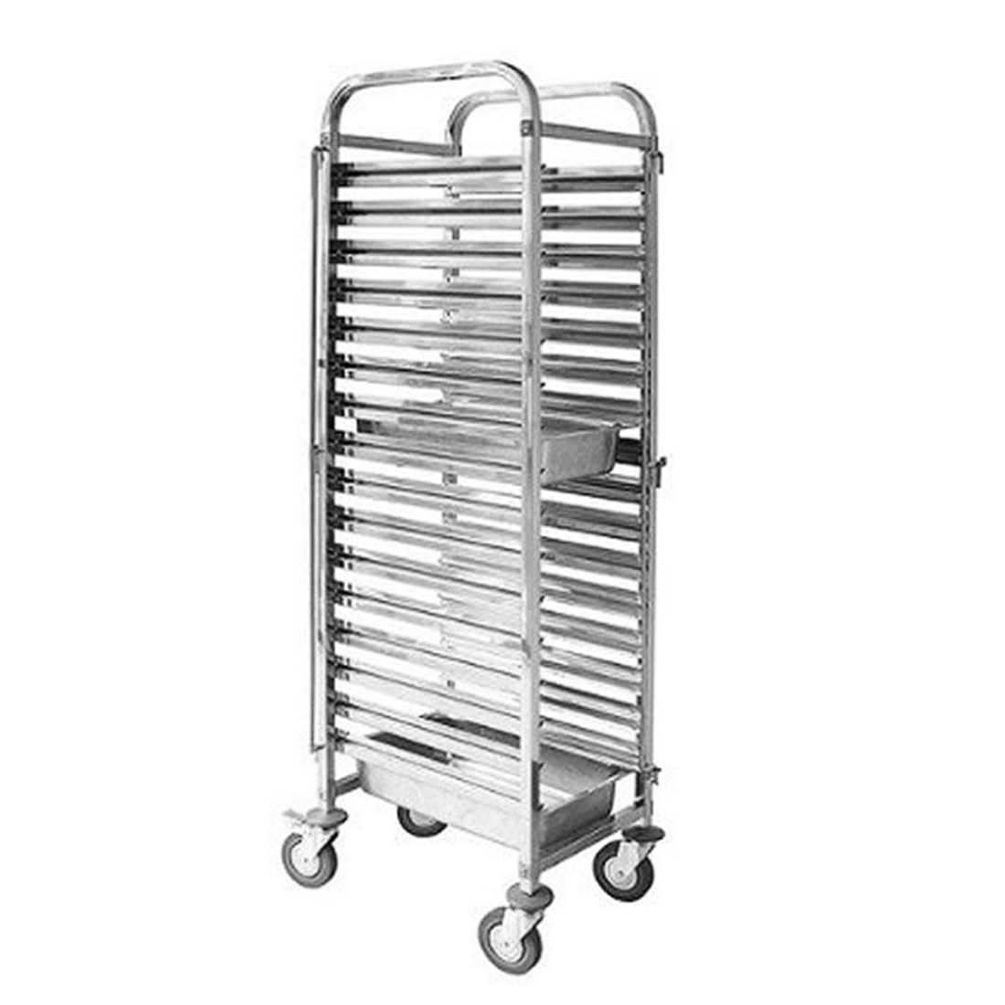 Modular Systems 404091 Modular System Baking tray trolley with 16 trays