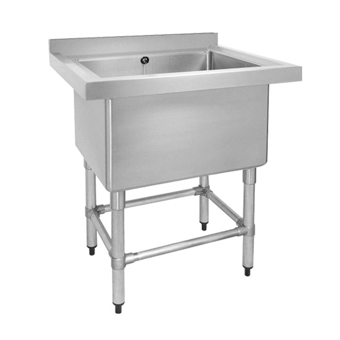 Modular Systems 770-6-SSB Stainless Steel Single Deep Pot Sink