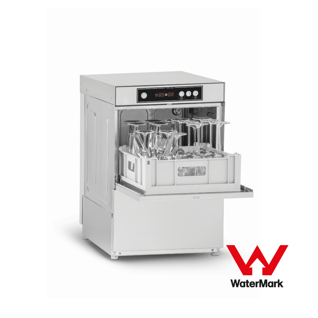 Asber GE-400BDD Tech Line Underbench Glass/Dishwasher