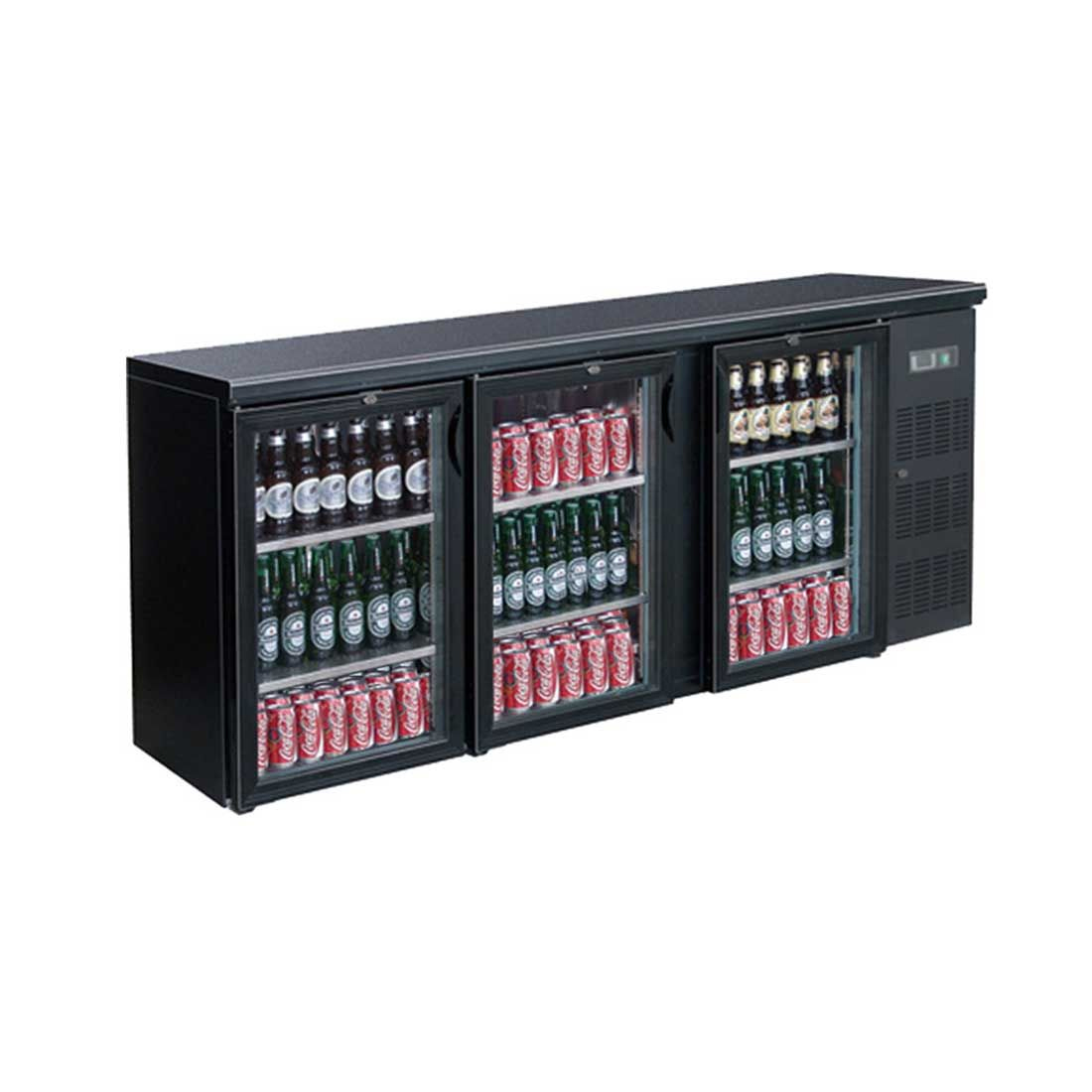 Thermaster BC3100G Three Door Drink Bar Fridge/Cooler