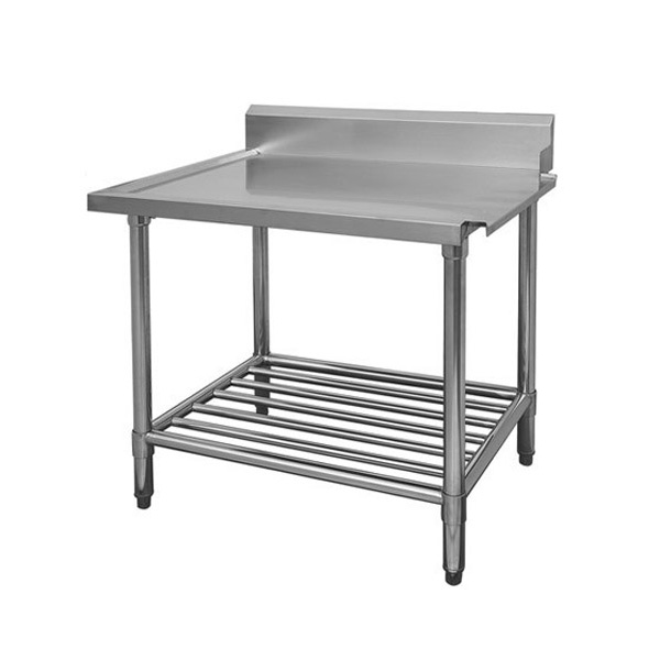 Modular Systems WBBD7-0600R/A All Stainless Steel Dishwasher Bench Right Outlet