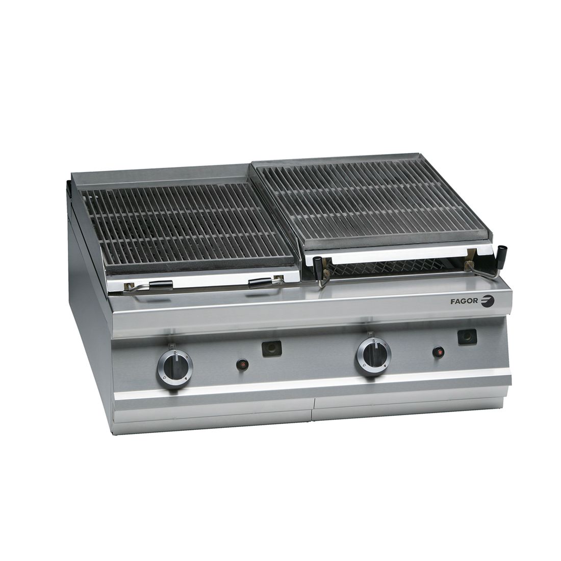 Fagor BG9-10 900 series natural gas 2 grid grill
