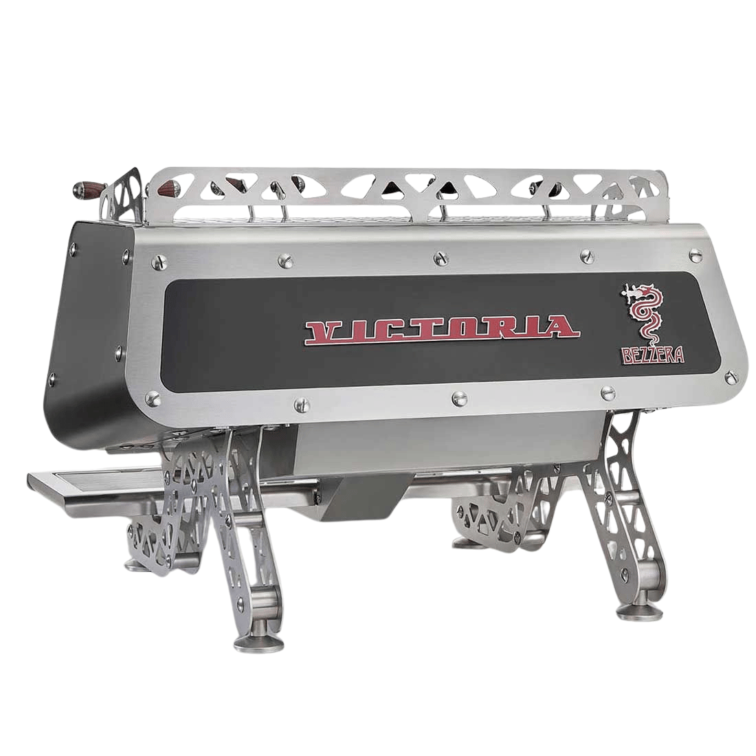 Bezzera BZVICTORIA2B VICTORIA Black 2-Group Professional Espresso Machine 