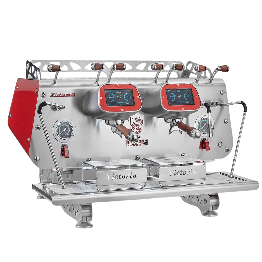 Bezzera BZVICTORIA2R VICTORIA Red 2-Group Professional Espresso Machine