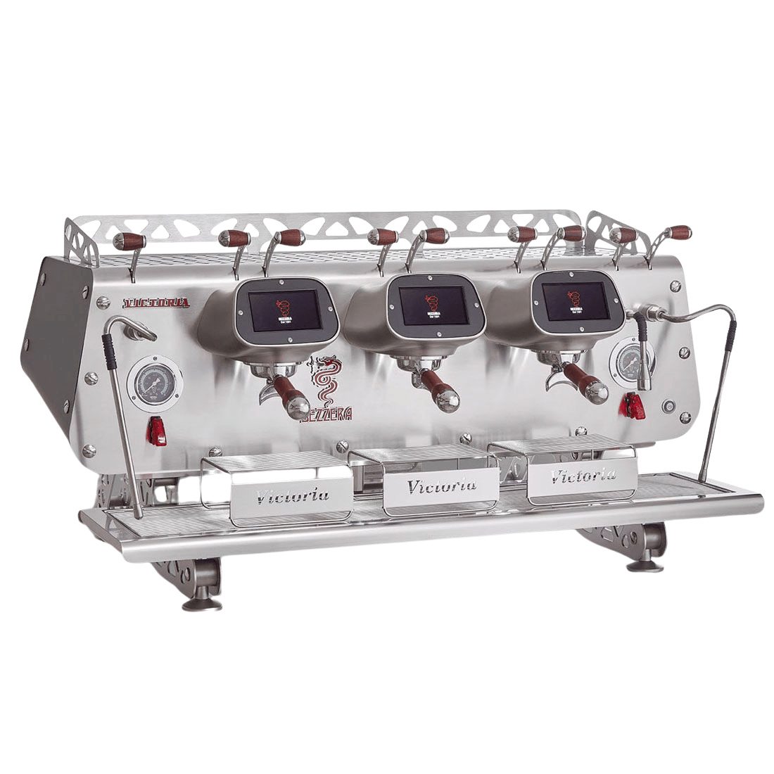 Bezzera BZVICTORIA3B VICTORIA Black 3-Group Professional Espresso Machine