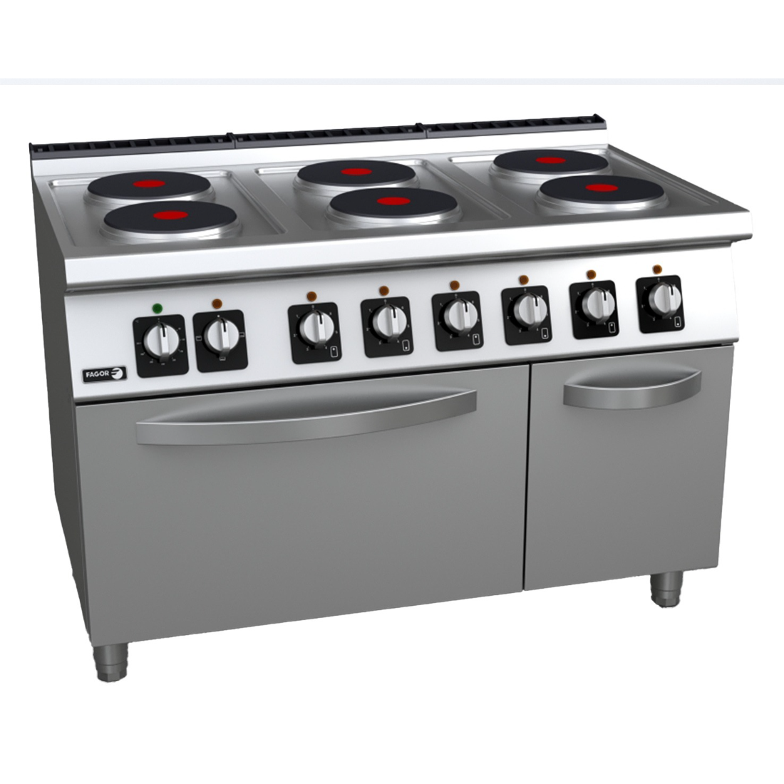 Fagor C-E761 Kore 700 Series Electric 6 Burners with oven