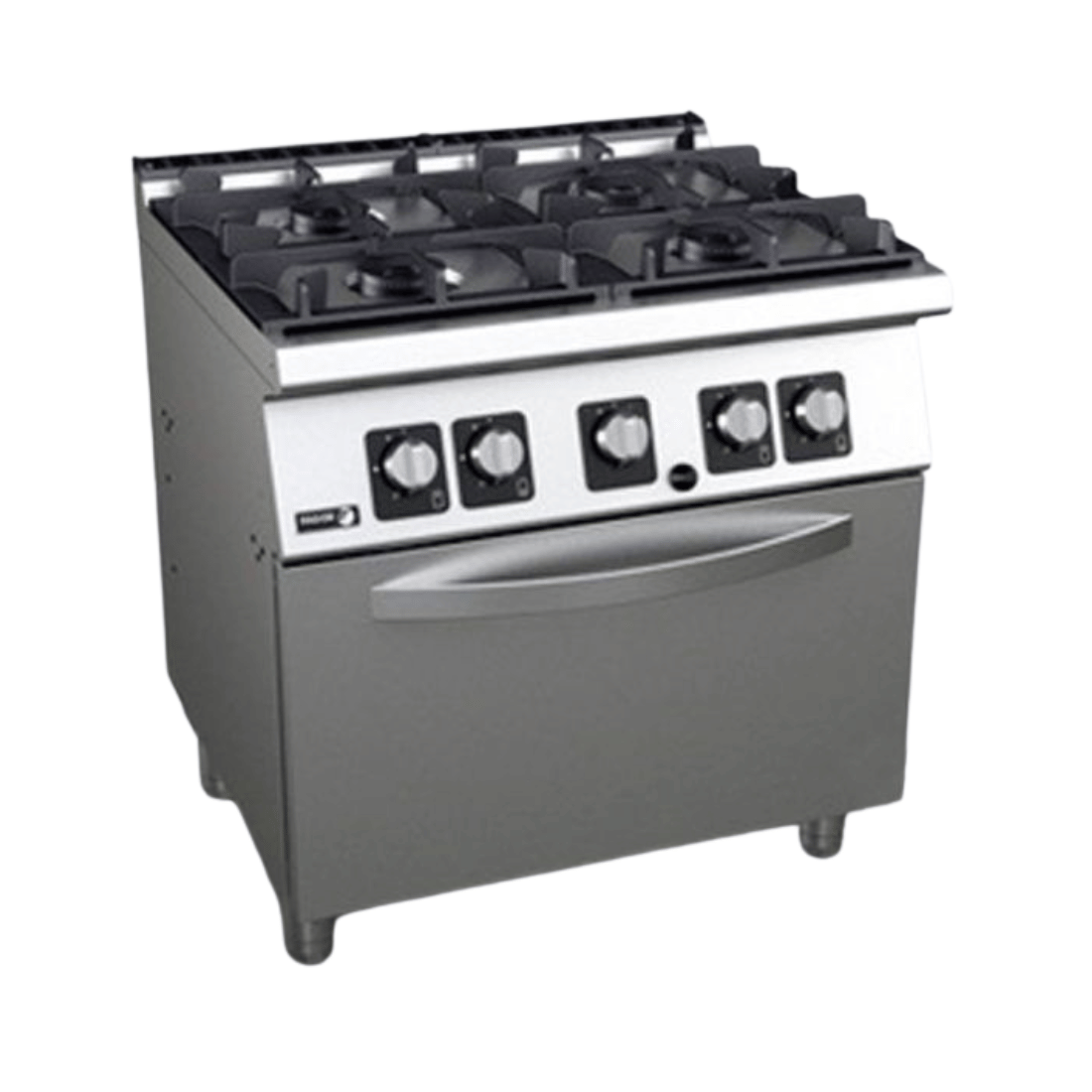 Fagor C-G741H Kore 700 4 Burner Gas Range with Gas Oven
