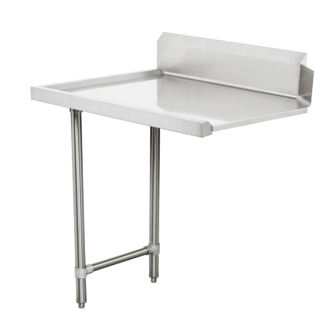 Modular System Clean Dish Table with 150mm high splashback - Group CDT-150mm
