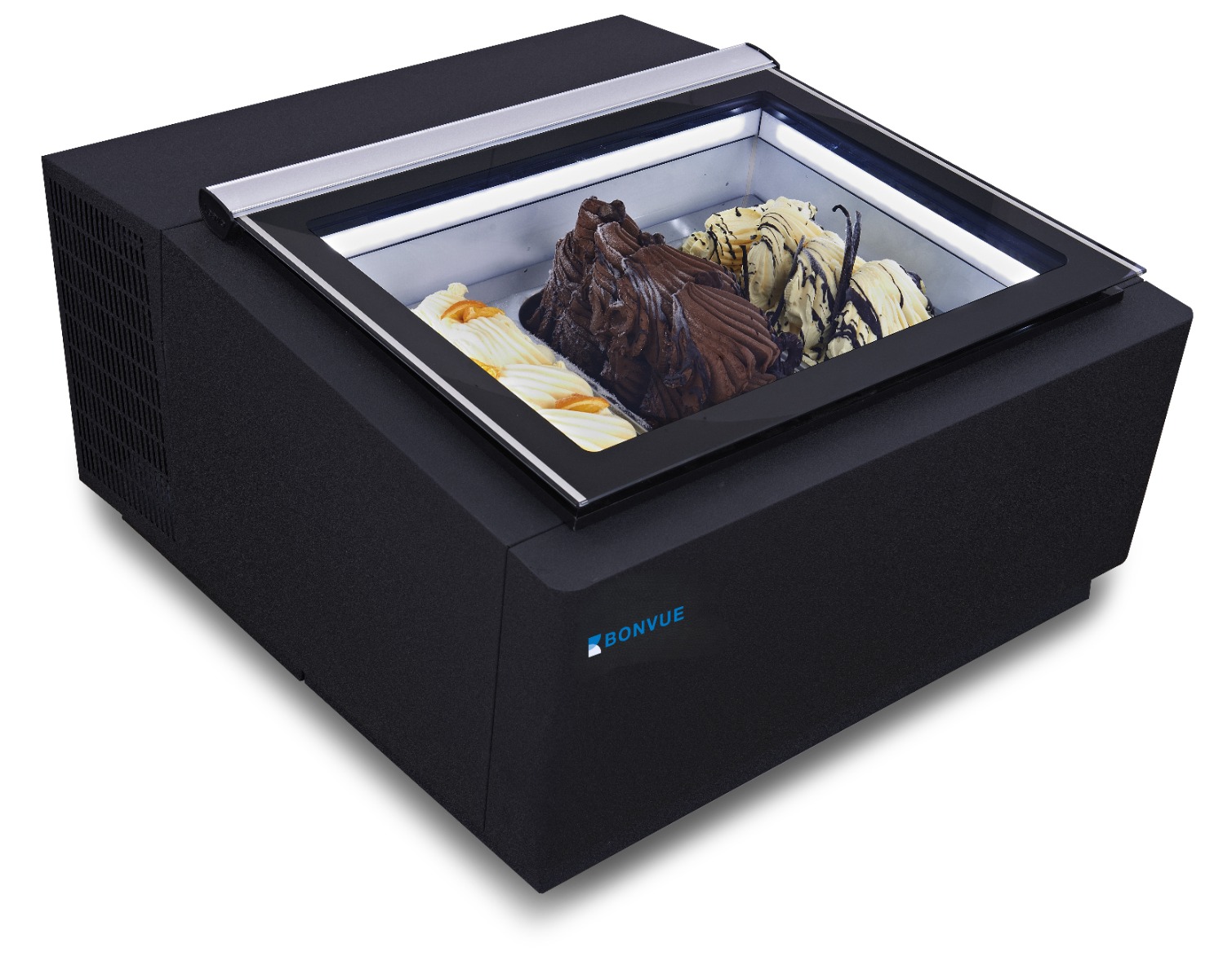 Bonvue CGD-03B Bench Top Gelato / Ice cream Display Showcase
