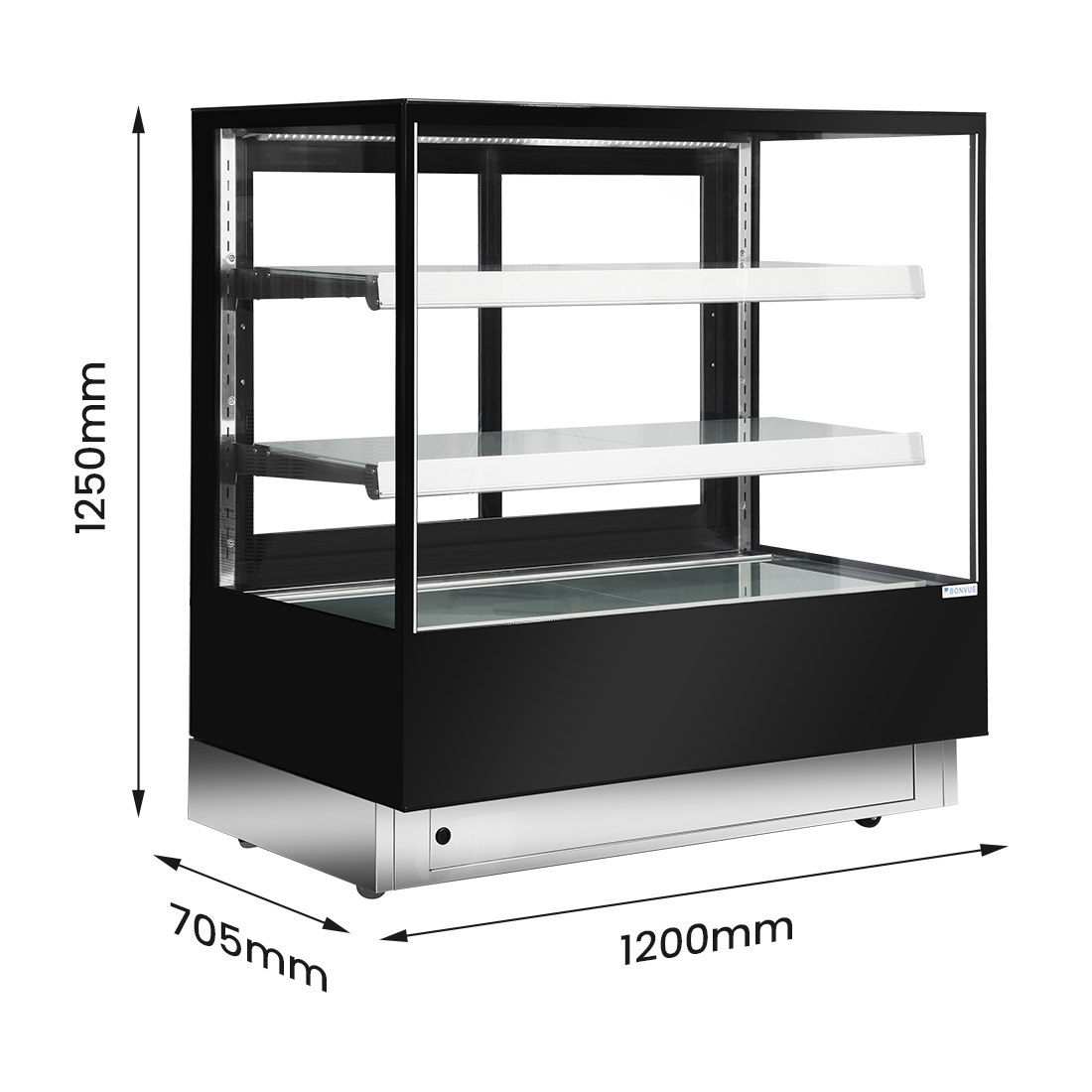 Bonvue CL1200-2S Elite Cold Displays with 2 shelves