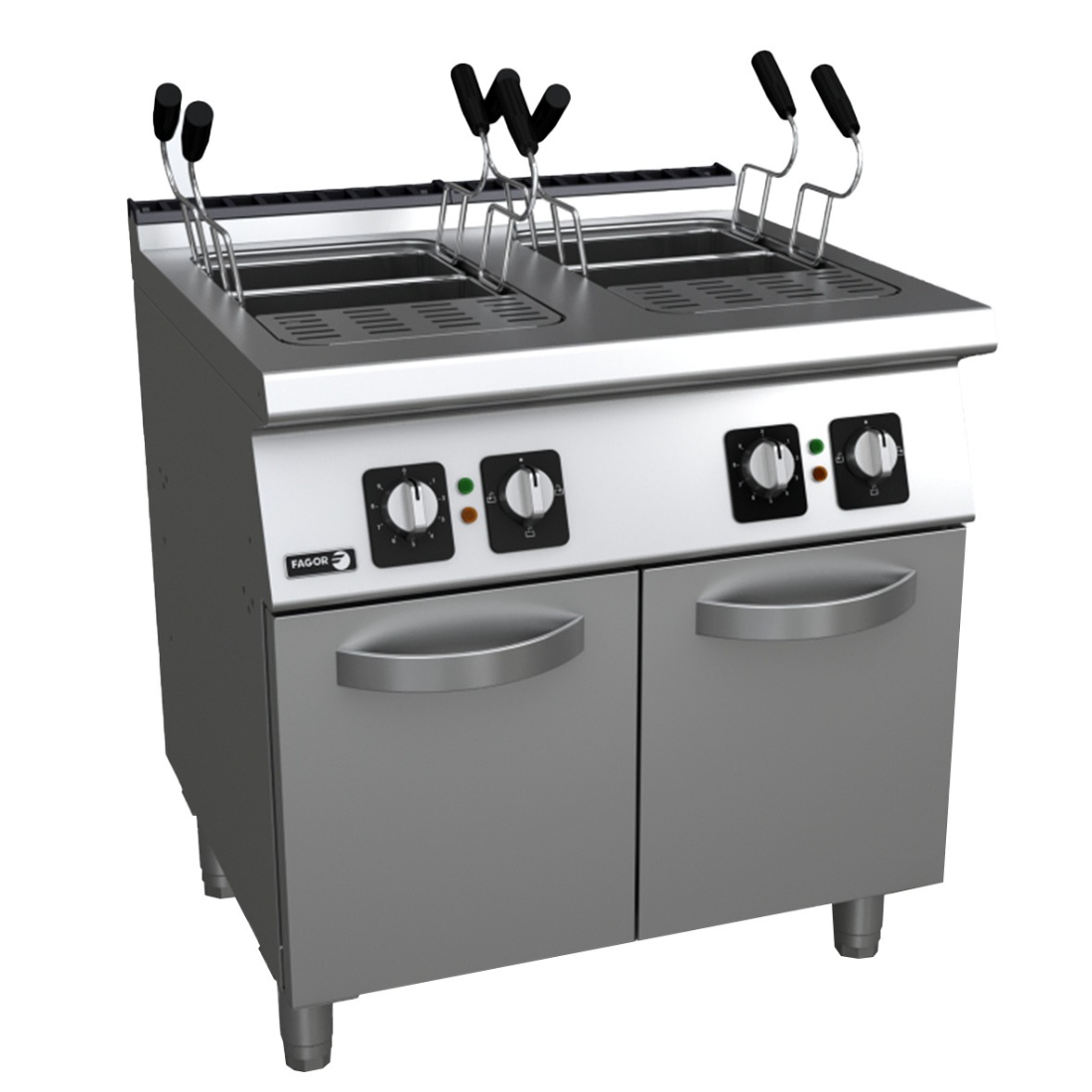 Fagor CP-E7226 Kore 700 Series Electric Pasta Cooker with 4 Baskets