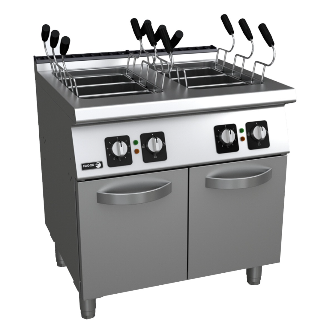 Fagor CP-E7240 Kore 700 Series Electric Pasta Cooker with 6 Baskets