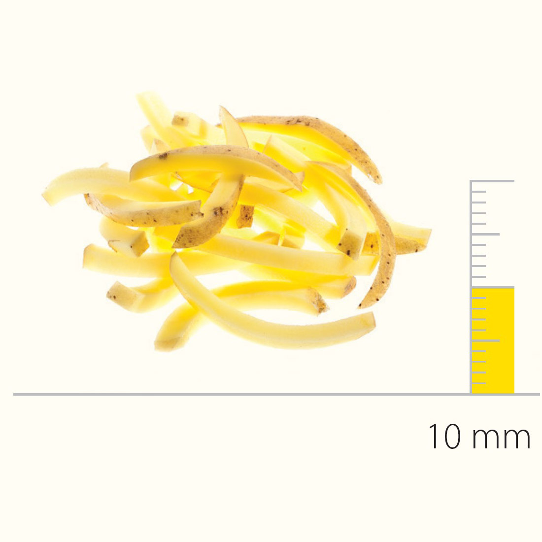Dito Sama DS650080 Stainless Steel Shredding Disc With S-Blades 10X10 Mm (Can Also Be Used For Chips)