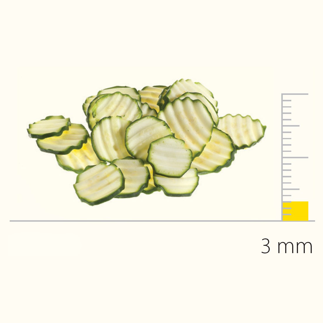 Dito Sama DS650090 Stainless Steel Disc With Corrugated S-Blades 3 mm