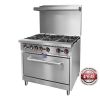 S36(T) - Gasmax 6 Burner with Oven Flame Failure