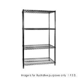 B18/42 Four Tier Shelving - 457 mm deep x 1880 high x 1067 width