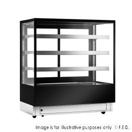 Bonvue Elite Cold Displays with 3 shelves - CL1200-3S