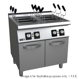 Fagor Kore 700 Series Electric Pasta Cooker with 6 Baskets CP-E7240