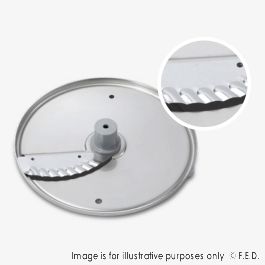 Dito Sama P4U Stainless Steel Wavy Slicing Disc 3mm DS650218