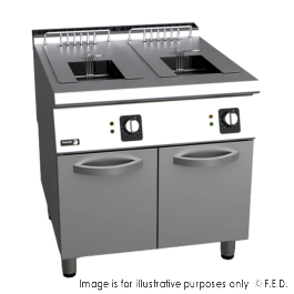 Fagor Kore 900 Electric Fryer with 2x15L Tank and 2 Baskets F-E9215