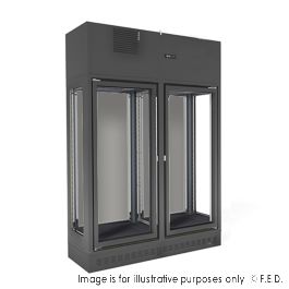 Fagor Single Zone 2 Doors Black Central Wine Cellar FWC-2602-1CB