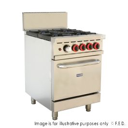 Gasmax 4 Burner With Oven Flame Failure