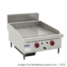 Gasmax Two burner NG Griddle Top - GG-24