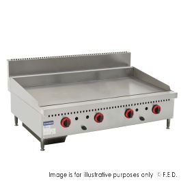Gasmax Four burner NG Griddle Top - GG-48