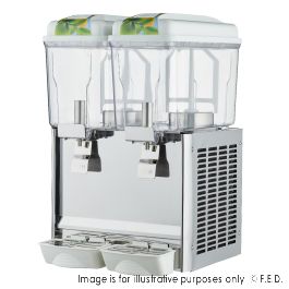 Benchstar Double Bowl Juice Dispenser KF12L-2
