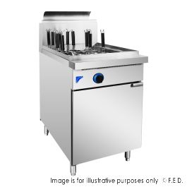 V Pan Natural Gas 9 Baskets Pasta and Noodle Cooker