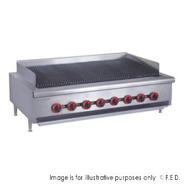 Gasmax LPG 8 Burner Char Grill Top - QR-48ELPG