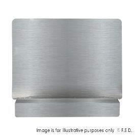 Deep Fryer Side Splash Guard - USG-1 - 520x465mm