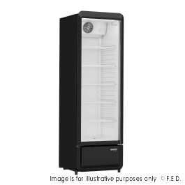 Thermaster Upright Glass Door Beverage Fridge - SDC-258B