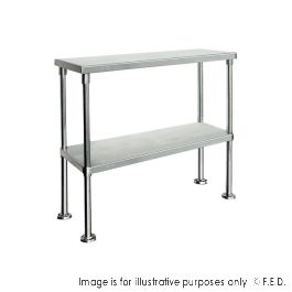 Double Tier Workbench Overshelf