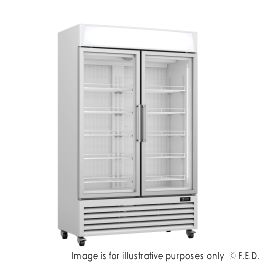 Thermaster 800L Upright Double Glass Door Freezer – LG-800PF