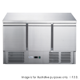 FED-X Compact Workbench Fridge - XGNS1300B