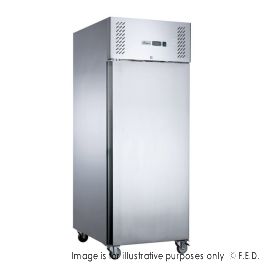FED-X S/S Single Full Door Upright Fridge - XURC600SFV
