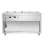 Thermaster Premium Wet and Dry Bain Marie Food Display 4x1/1 GN Pans PG150FE-XB