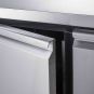 FED-X Three Door Salad Prep Fridge with Marble Top - XGNS1300E