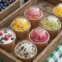 PakMax 5oz Icecream Cup Dome Lid - ICC-DL-5C-LID